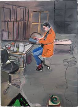 JENS  1999, Öl auf Leinwand, 100 x 80 cm