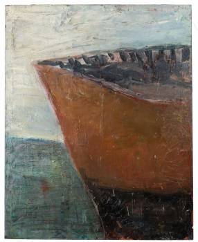 BUG  1983/84, Öl auf Leinwand, 100 x 80 cm