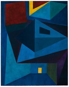 UNTITLED  2016,  Öl auf Leinwand, 100 x 80 cm