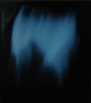 DAMMAR  2017, Dammar auf Plexi, 40 x 35 cm