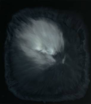 DAMMAR  2016, Dammar auf Plexi, 40 x 35 cm