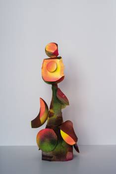 OBJEKT 2019, Styrofoam, Acrylic, 51,5 x 21 x 22 cm