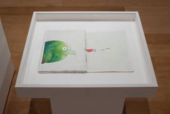 ULIVOGELKINDERBUCH, Installation Kunstverein Münsterland, Coesfeld, 2021