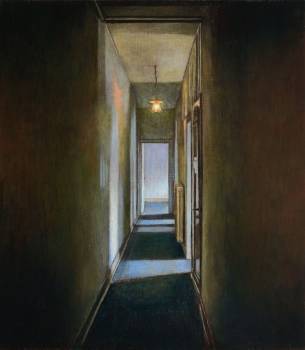 ZEIT  2018  Harzöllasur auf Holz 40 x 35 cm