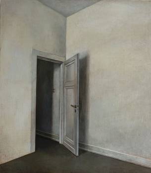 RAUM 2016 Harzöllasur auf Holz 40 x 35 cm