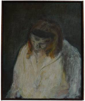 REGINA, 1985, Öl auf Leinwand, 45 x 37 cm