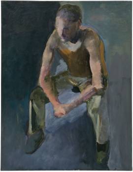 THOMAS, 1985, Öl auf Leinwand, 100 x 80 cm