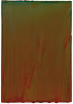 KLEIN, 2002/2014, Dammar auf Holz, 21 x 15 cm