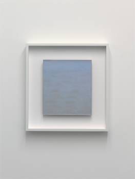 ZWEI FARBEN SÜDEN 2008 Dammar auf Holz 40 x 35 cm 