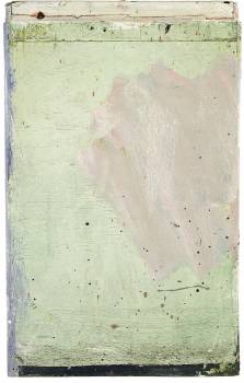 UNTITLED 1985 Öl auf Holz 47 x 30 x 7 cm 