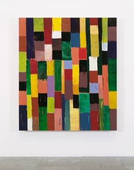 LES INDES GALANTES 1998 Dammar, Öl auf Holz 150 x 130 x 10 cm 