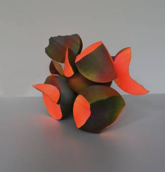 OBJEKT 2018 Acryl, Styropor 33 x 38 x 34 cm