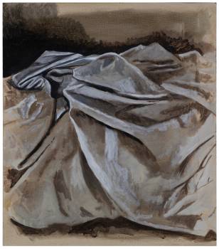 ENDE 2021 Harzöllasur auf Holz 40 x 35cm  