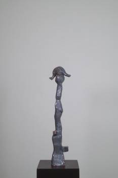 NAPOLEON, 2022, Epoxydharz, Acryl, Fimo, Styropor, 89 x 19 x 16 cm