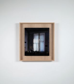 SCHLAFZIMMER 2023       Harzöllasur auf Holz            40 x 35 cm   