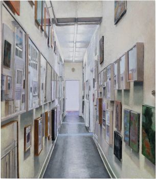 STERN    2024       Harzöllasur auf Holz           40 x 35 cm    