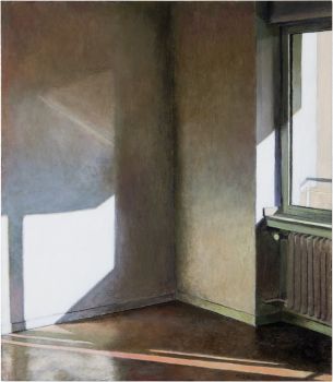 WENDE    2024      Harzöllasur auf Holz          40 x 35 cm  